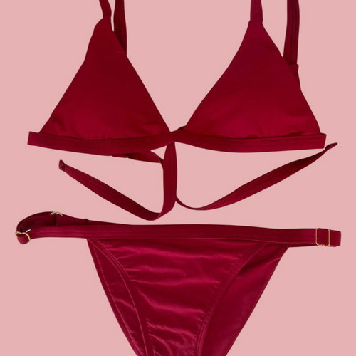 Bikini set Cocomo new, small, burgundy
