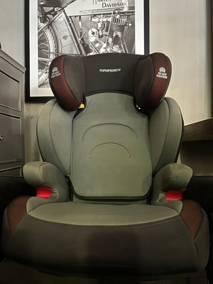 Foppapedretti Καθισματάκι Αυτοκινήτου Best Duo Fix 15-36 kg με Isofix μεταχειρισμένο, ασημί