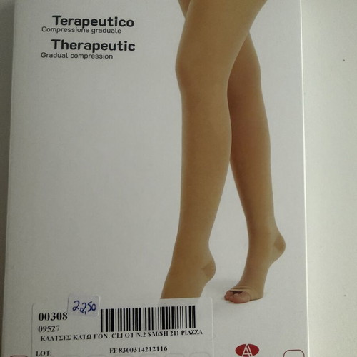 Compression Socks Open Toe Classe 1 Size Small New