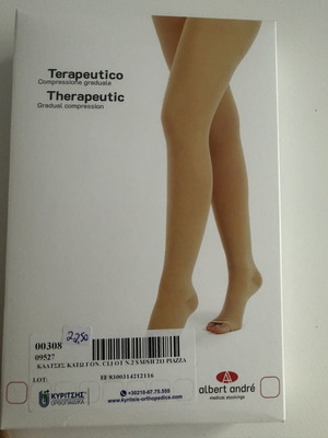 Compression Socks Open Toe Classe 1 Size Small New