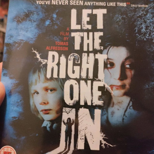 Let The Right One In Blu-Ray like new, Swedish with English subtitles