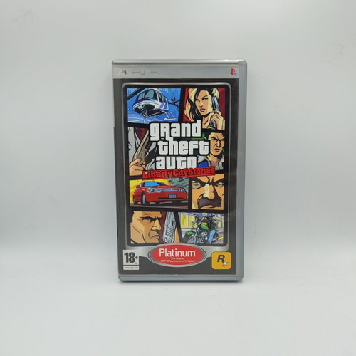 Grand Theft Auto Liberty City Stories παιχνίδι PSP σαν καινούργιο με manual και χάρτη