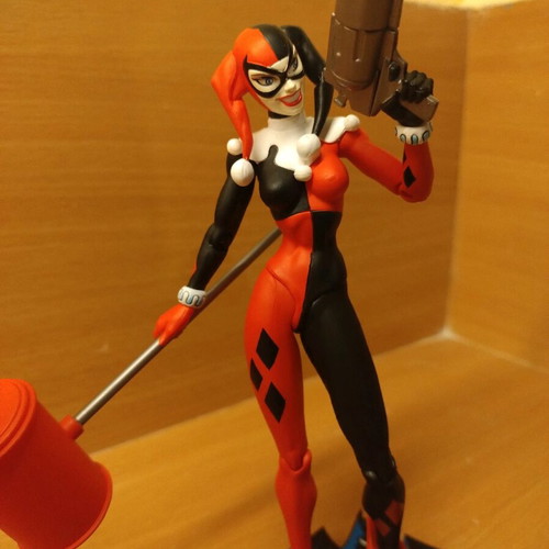 DC Batman Joker Harley Quinn 6' figures used