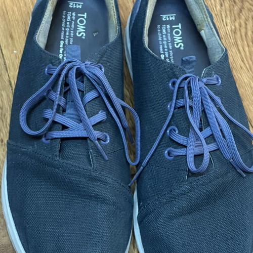Toms sneakers Lina summer, like new, blue size 45