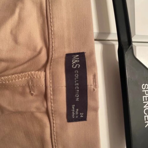 M&S shorts large size plus size new, beige
