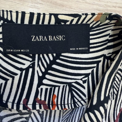 Zara kimono like new, black and white, size M