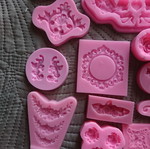 Silicone mold set like new
