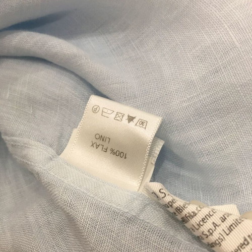 Fred Perry linen shirt men XXL like new, blue