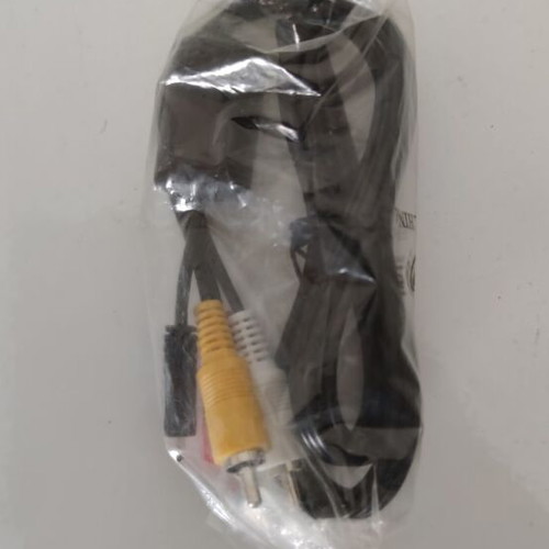 AV Mini USB to 3 RCA Cable sealed, new