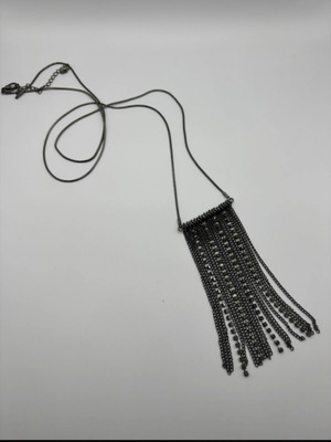 Necklace black like new