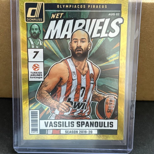 Vassilis Spanoulis Donruss Euroleague 2024-25 card like new