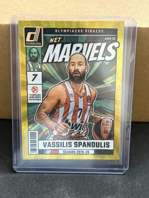 Vassilis Spanoulis Donruss Euroleague 2024-25 card like new