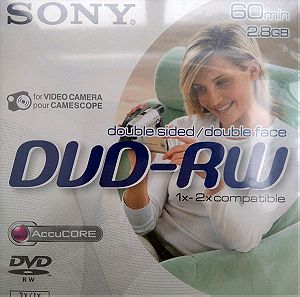 SONY DVD-RW 2.8GB/60min (8cm DVD)