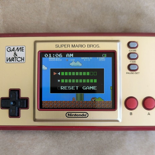 Nintendo Game & Watch Super Mario Bros like new