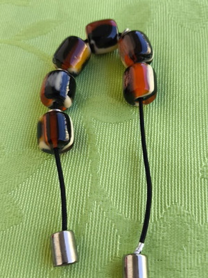 Begleri with colorful beads like new