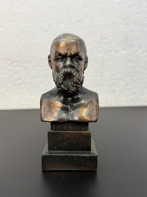 Μεταλλικό ομοίωμα του Σωκράτη σαν καινούργιο