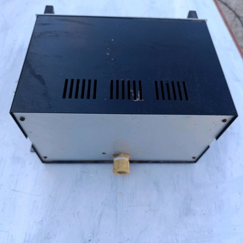 Incubator control panel used with thermometer and components