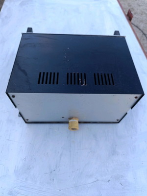 Incubator control panel used with thermometer and components