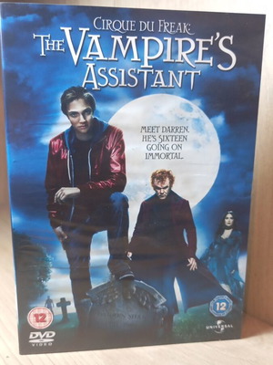 The Vampire's Assistant DVD με αγγλικούς υπότιτλους, σαν καινούριο