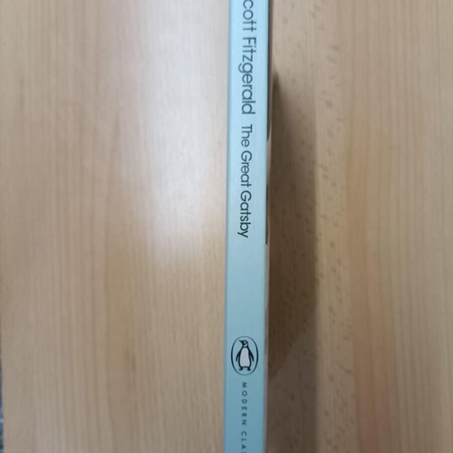 The Great Gatsby book used, English by F. Scott Fitzgerald