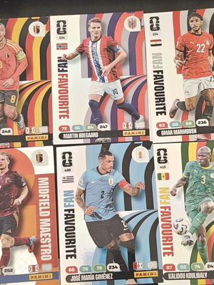 Panini FIFA World Cup 2026 Adrenalyn XL cards collection
