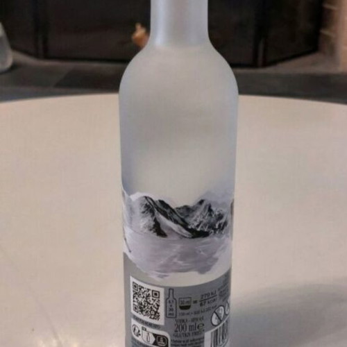 Grey Goose Vodka 200ml sealed collectible bottle