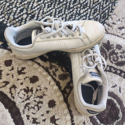 Adidas men's sneakers used No 43 white