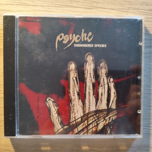 Psyche Endangered Species CD near mint, synthpop darkwave electronic