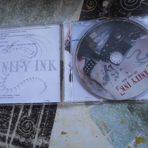 Vanity Ink On Your Skin CD album, alternative rock