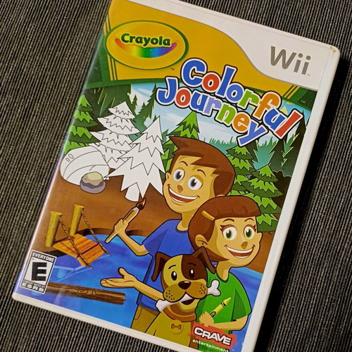 Crayola Colorful Journey Wii used, American edition