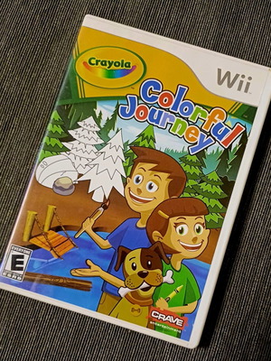 Crayola Colorful Journey Wii used, American edition