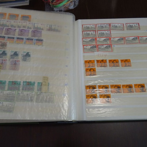 KABE Germany stamp collection in large foldable album, 32 pages
