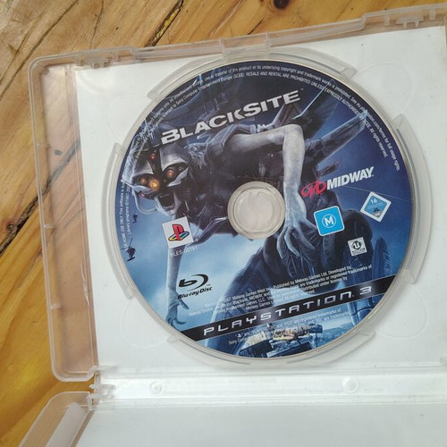 Blacksite PS3 game used, action shooter