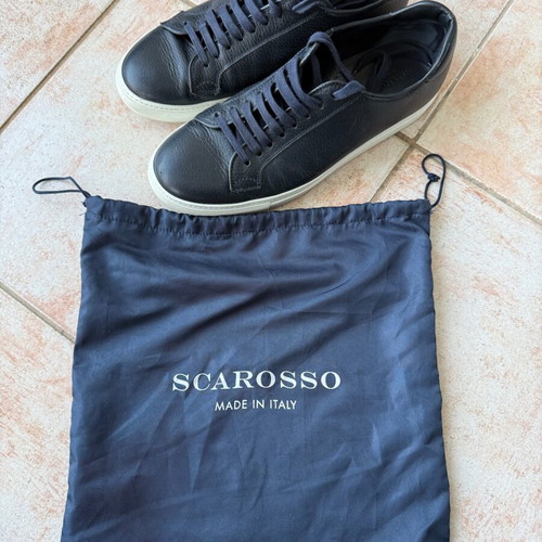 Scarosso leather sneakers used, size 43