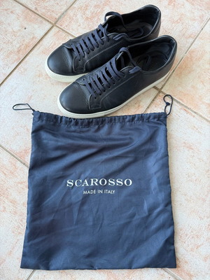 Scarosso leather sneakers used, size 43