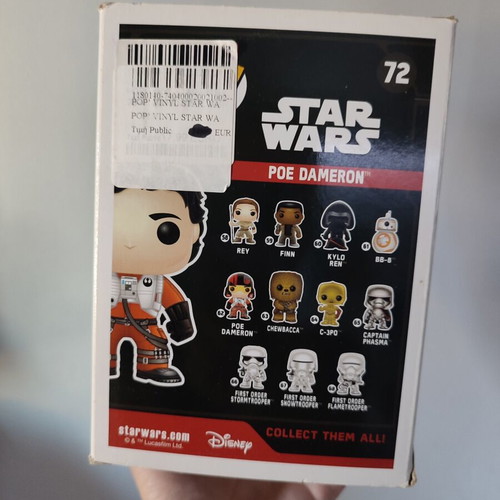 Funko Pop! Star Wars 72 Poe Dameron βινύλιο bobble-head μεταχειρισμένο