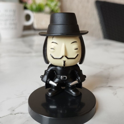 Small figure from horror movie used