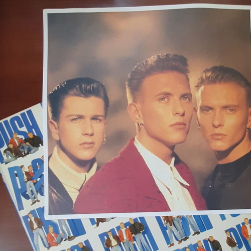 BROS Push 1988 LP used, authentic Greek edition with insert