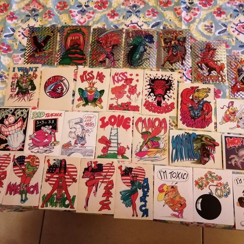 Collectible 90s stickers new, pack of 50 pieces
