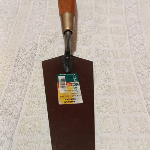 Trowel TRUELLE EXPORT REF 647 200mm new, forged with wooden handle