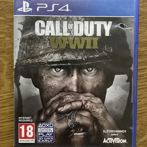 Call of Duty WW2 PS4 game