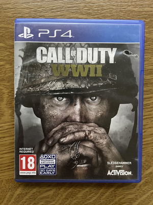 Call of Duty WW2 PS4 game