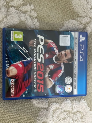 Pro Evolution 2015 PlayStation 4 (PS4) like new, genuine