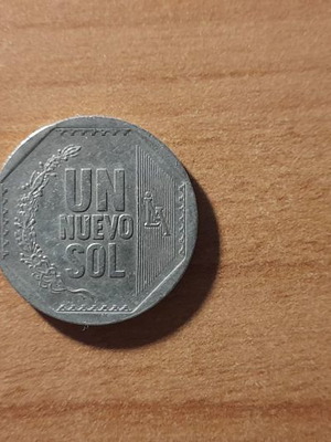 Peru coin collection used, UN NUEVO SOL 2009