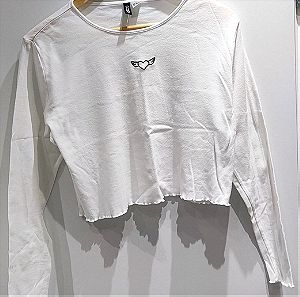 Μπλούζα Crop Top H&M (XL)