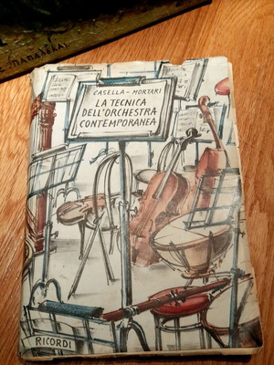 La Tecnica Dell'Orchestra като нова, издание Ricordi 1948