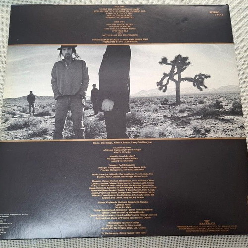 U2 The Joshua Tree LP like new, rock