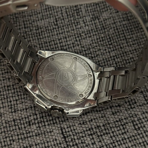 Festina Chronograph F16351 watch like new, stainless steel, 10 ATM