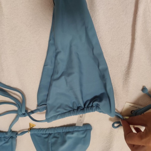 Decoro bikini turquoise size L new by Abysse