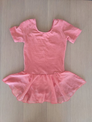 Grad Ballet Leotard size medium, peach color, like new